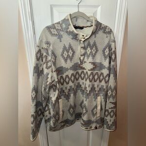 Alpine design fleece pull over